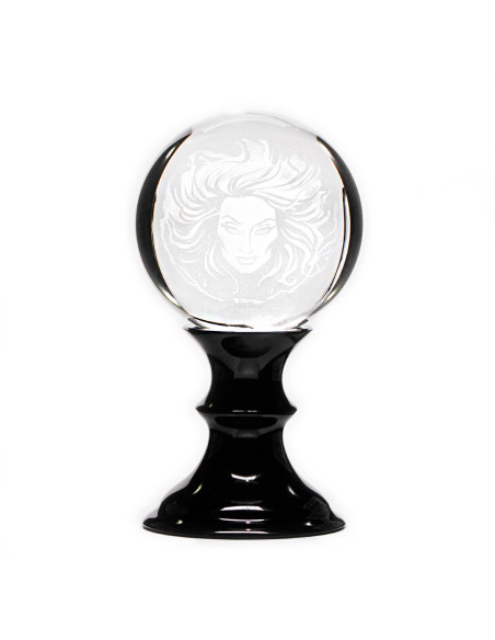 boule voyance madame leota sur fond blanc
