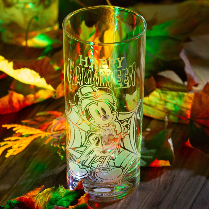 Mickey Halloween tall glass