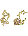 Boucles d'oreilles Belle et La Bête