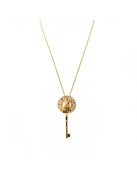 Disneyland Paris Castle Jewelry Key Necklace