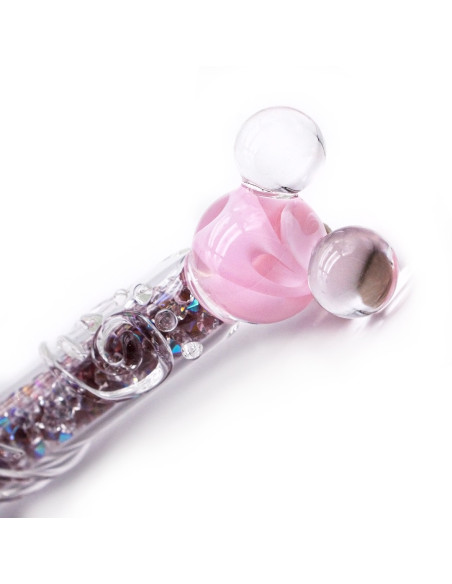 Baguette magique Mickey rose personnalisable