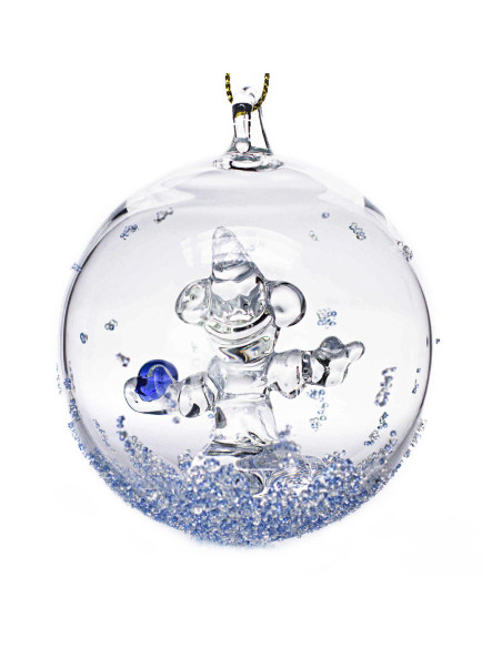 Mickey Fantasia Crystal Christmas Ornament