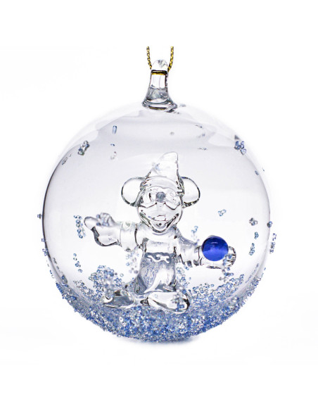 Mickey Fantasia Crystal Christmas Ornament