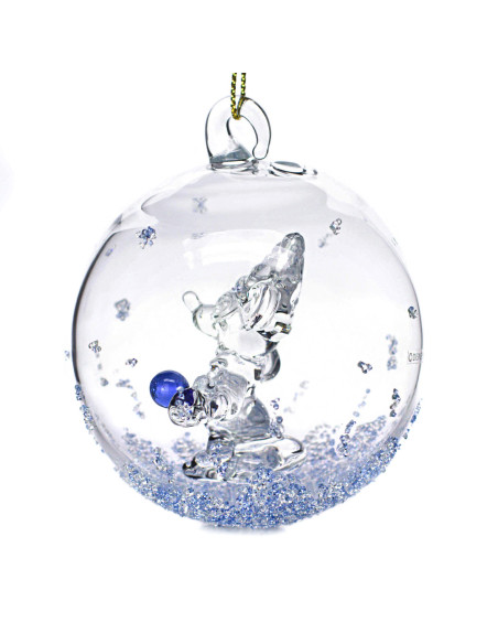 Boule de Noël Cristaux Mickey Fantasia