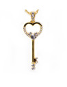 Mickey Key Necklace