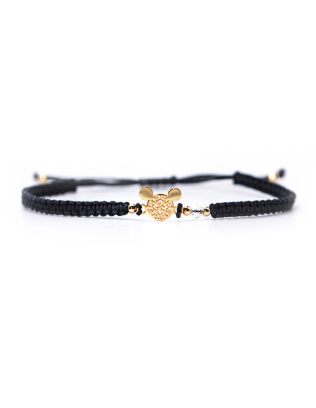 Mickey black bracelet