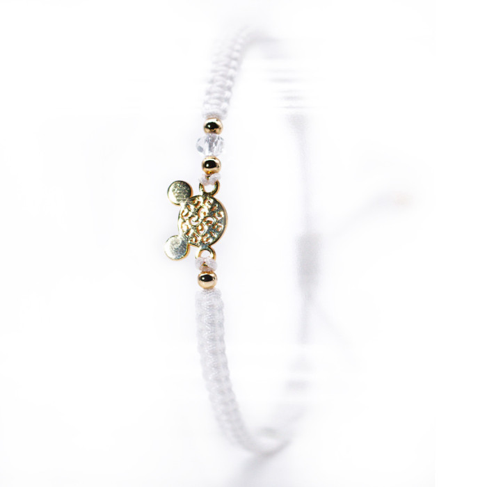 Bracelet Blanc Mickey