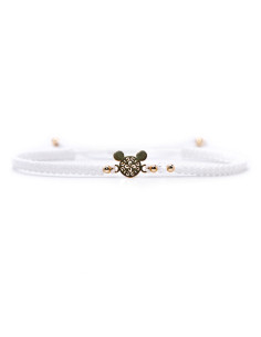White Mickey Bracelet