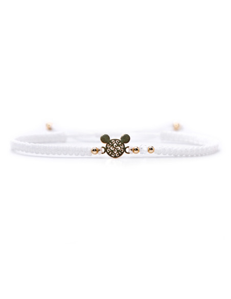 Bracelet Blanc Mickey