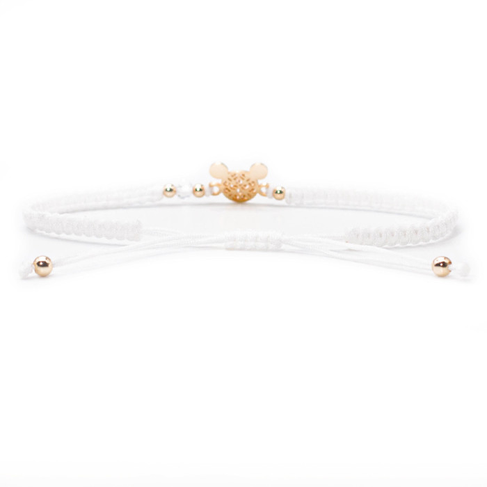 Bracelet Blanc Mickey