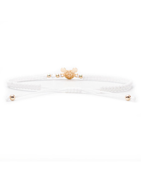Bracelet Blanc Mickey