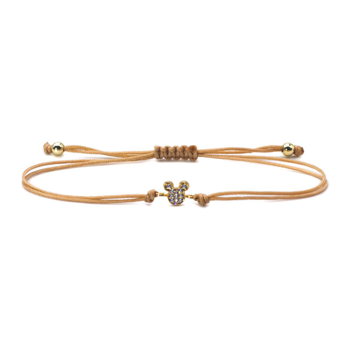 Bracelet Mickey Camel