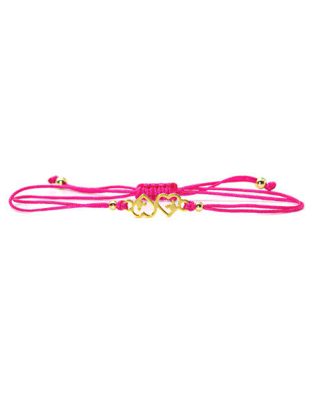 Mickey Heart Fuchsia Bracelet