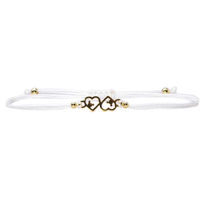Bracelet Mickey Coeur Blanc