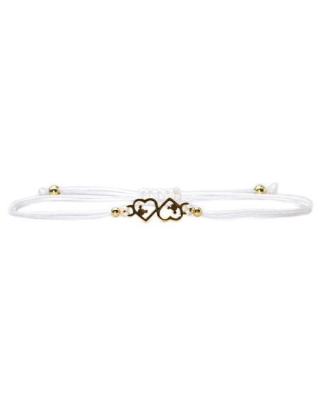 Bracelet Mickey Coeur Blanc