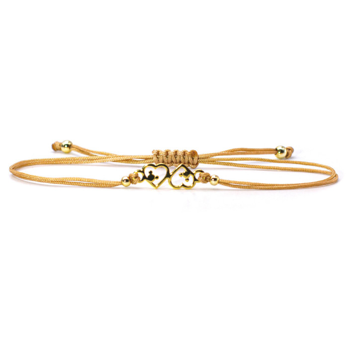Bracelet Mickey Coeur Camel