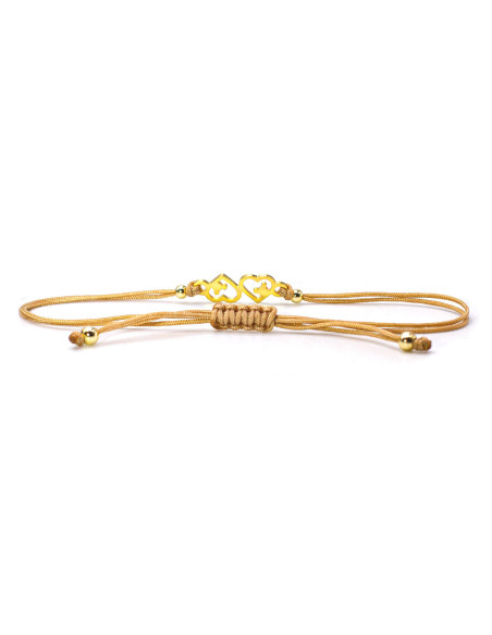 Bracelet Mickey Coeur Camel
