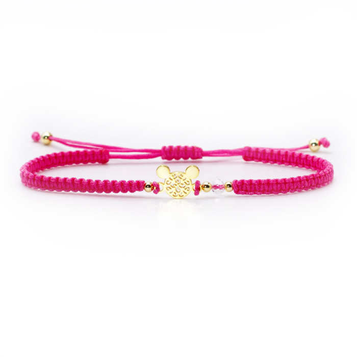 Bracelet Mickey Fushia