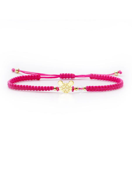Bracelet Mickey Fushia