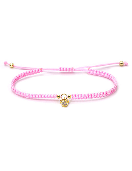 Mickey Icon Bracelet Pink