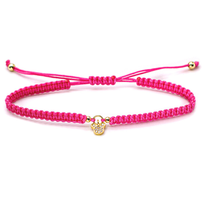 Bracelet Mickey Icon Fushia