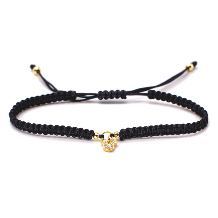 Bracelet Mickey Icon Noir
