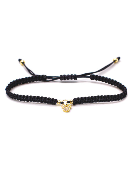 Bracelet Mickey Icon Noir