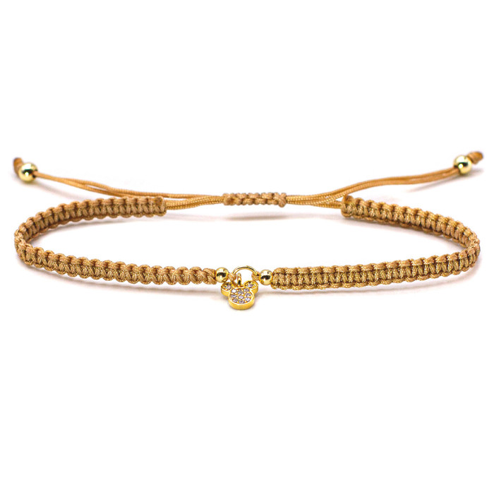 Mickey Icon Bracelet Camel