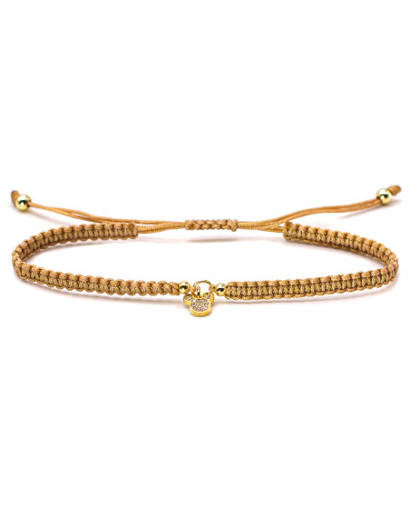 Mickey Icon Bracelet Camel