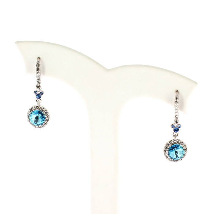 Boucles d'oreilles Mickey Aqua