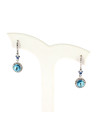 Boucles d'oreilles Mickey Aqua