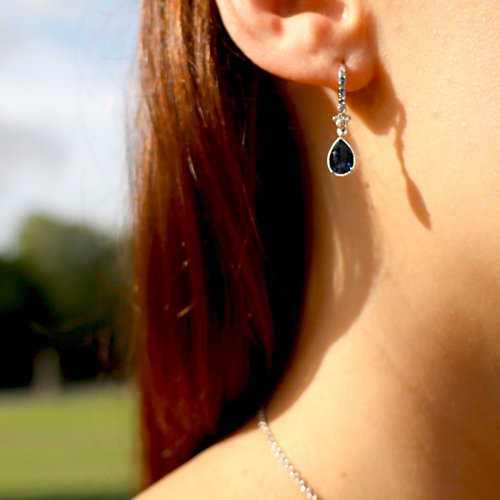 Mickey Sapphire Earrings