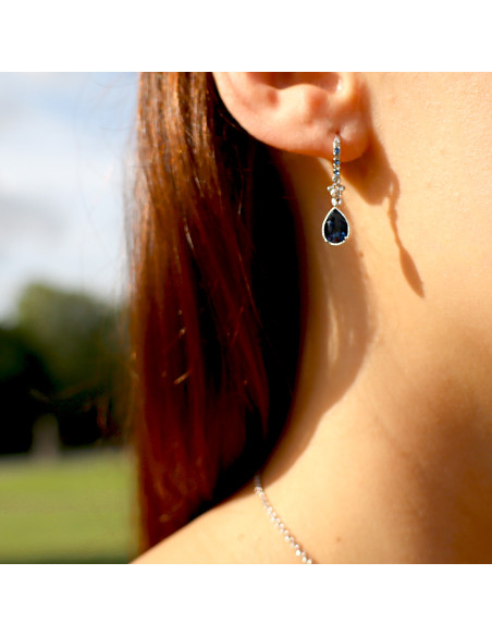 Mickey Sapphire Earrings