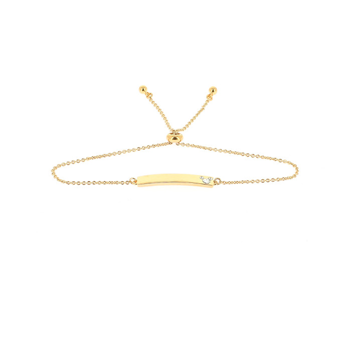 Bracelet Doré Mickey Personnalisable
