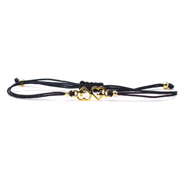 Bracelet Mickey Coeur Black