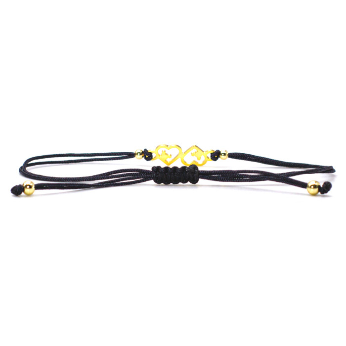 Bracelet Mickey Coeur Black