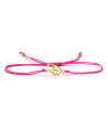 Bracelet fuchsia "D" Disney