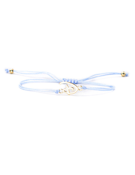 Bracelet bleu "D" Disney