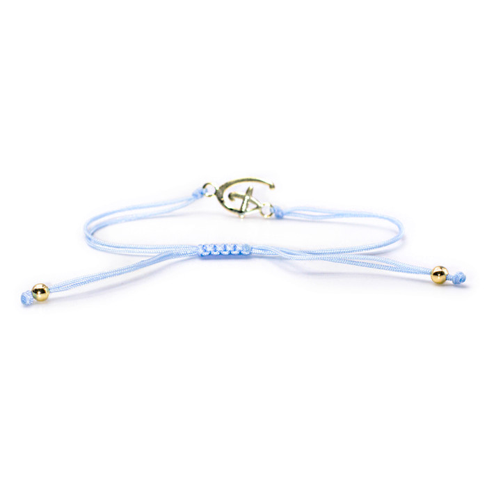 Bracelet bleu "D" Disney