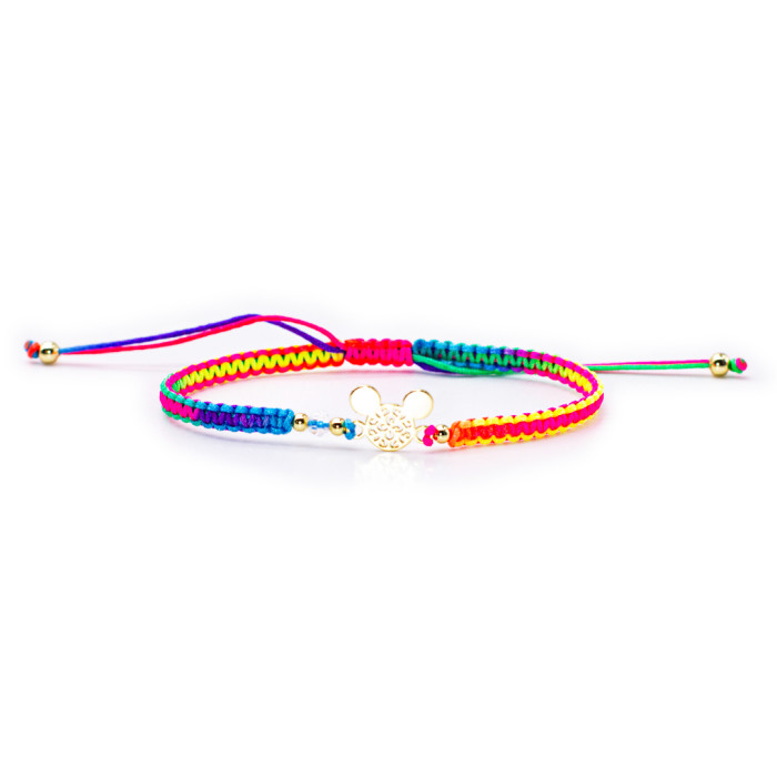 Bracelet multi-couleur Mickey