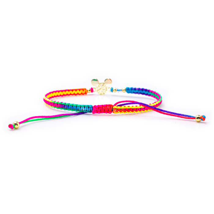 Bracelet multi-couleur Mickey