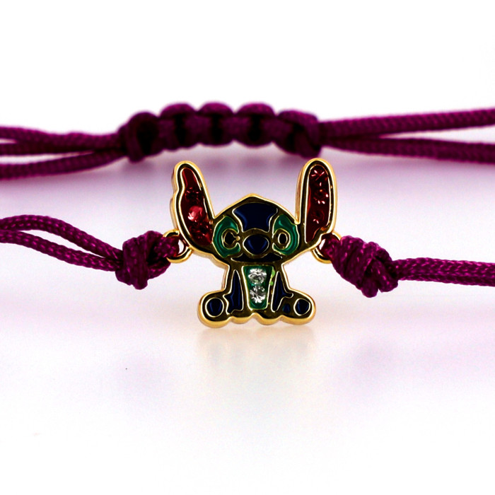 Violet Stitch Bracelet