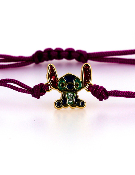 Violet Stitch Bracelet