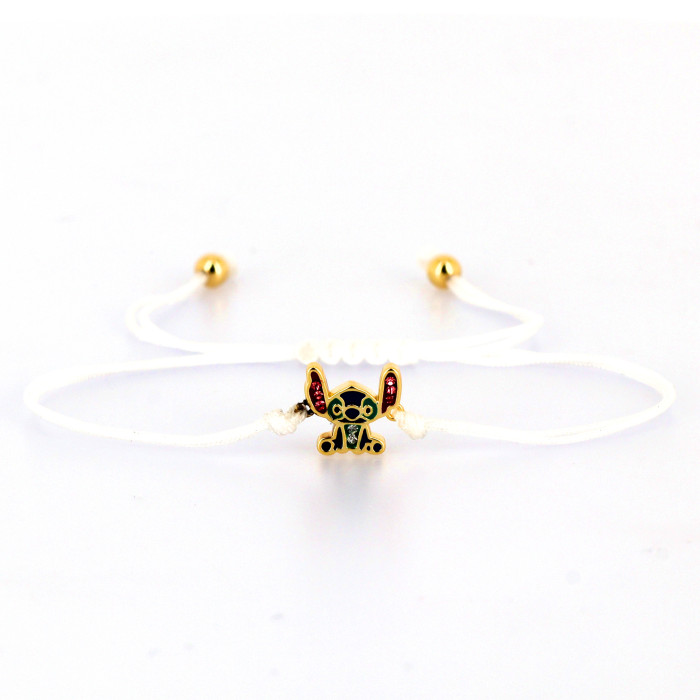 White Stitch Bracelet