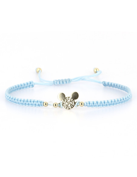 Bracelet Bleu Mickey