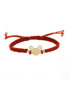 Bracelet Mickey Rouge