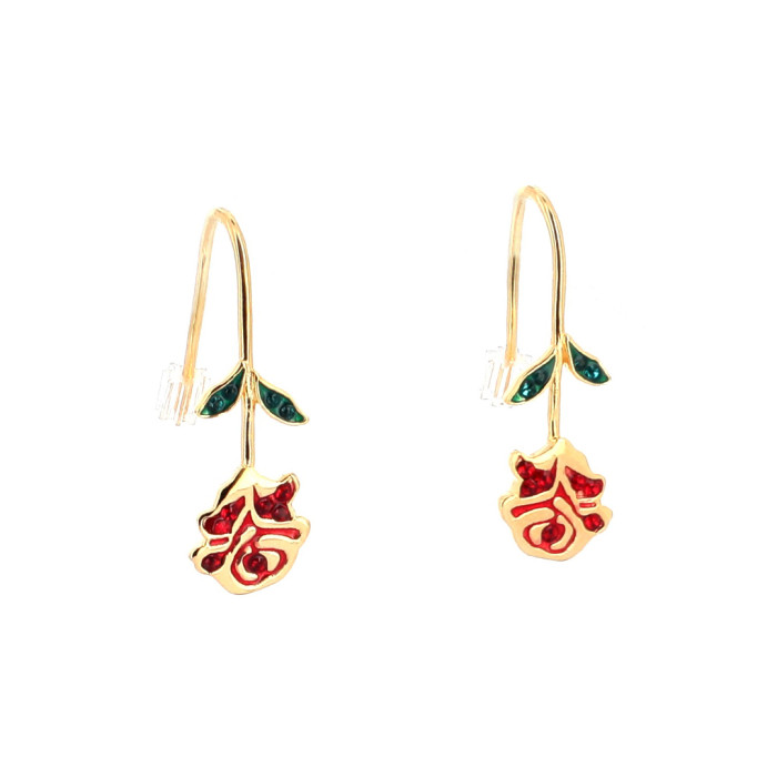 Boucles d'oreilles Belle & La Bête