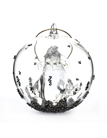 Boule de Noël Cristaux Bourriquet