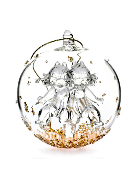 Boule de Noël Cristaux Tic & Tac