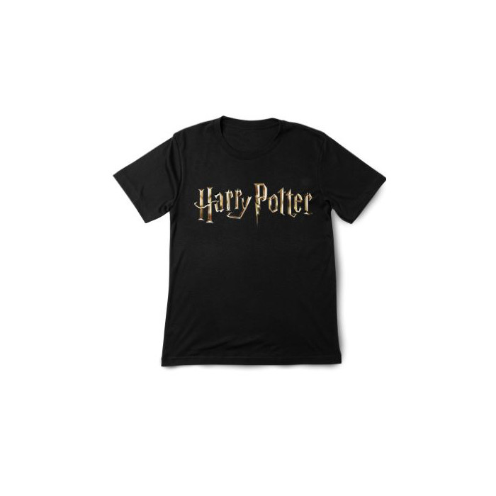 T-shirt Noir Logo Harry Potter